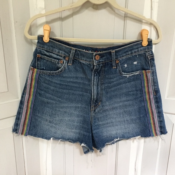 American Eagle Outfitters Blue Jean Shorts - Picture 1 of 16